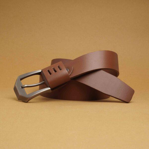 Elite Leather Belt - Mustard