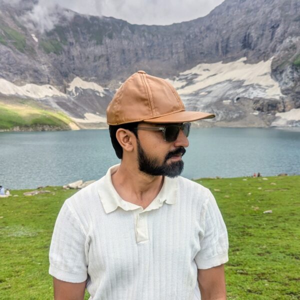 Leather Cap - Mustard