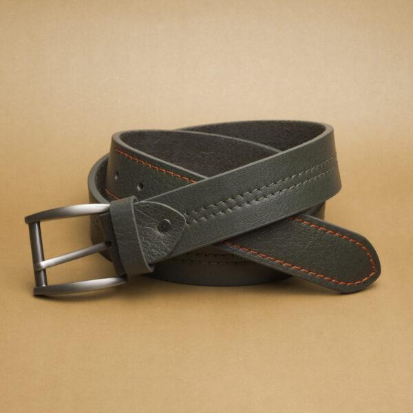Premium Buffalo Belt - Seaweed