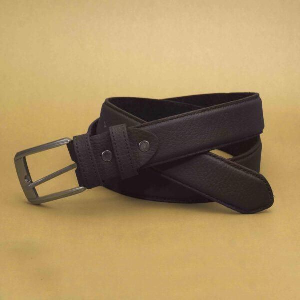 Formal Leather Belt - Dark Brown