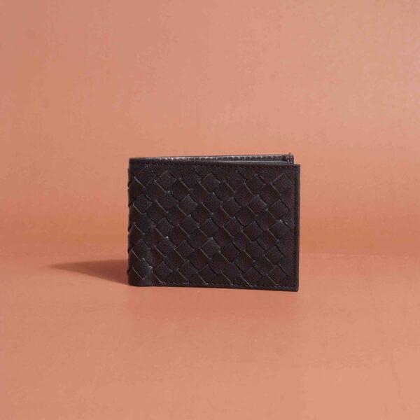 Braided Wallet - Black
